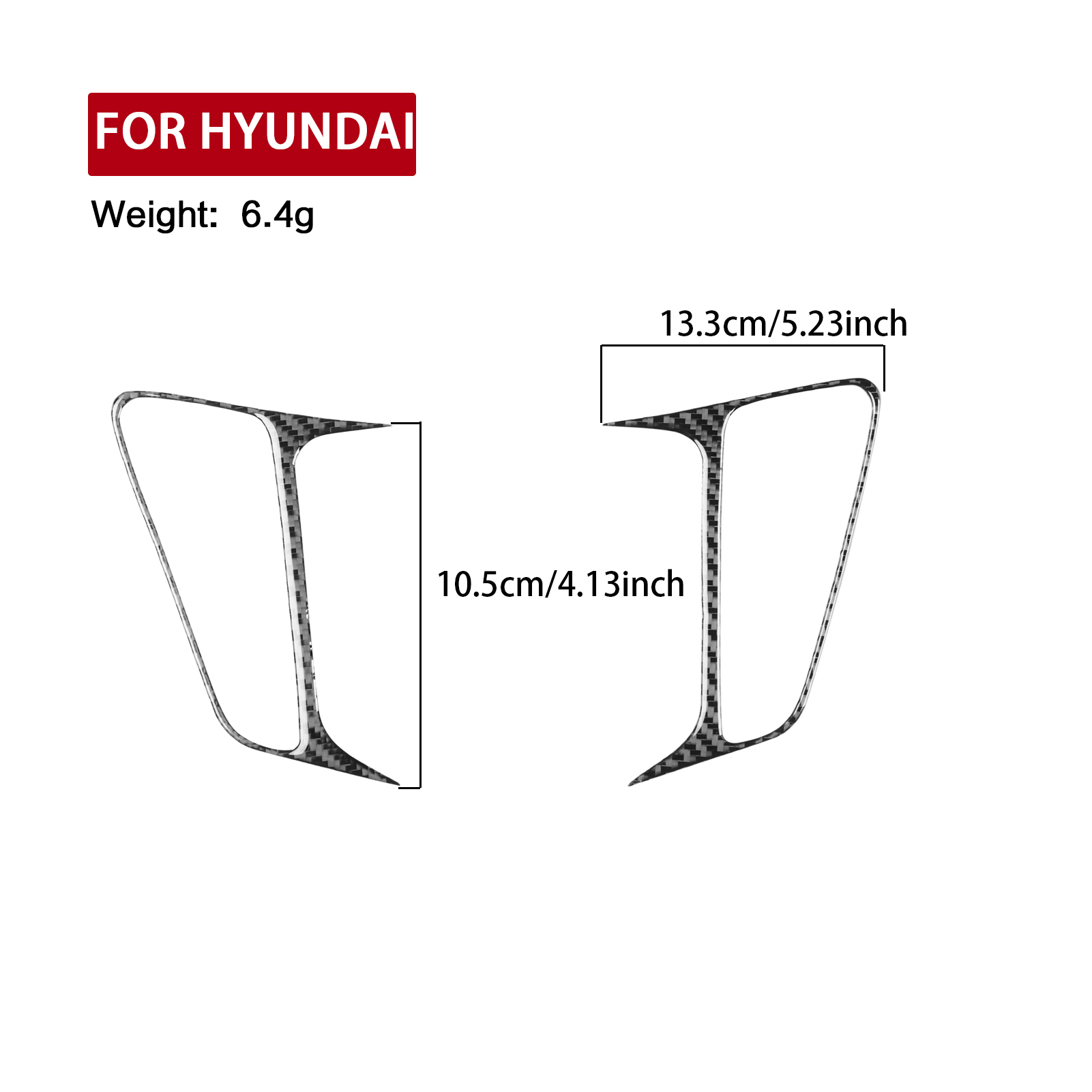 Running Gear Car - Dekorasi Bingkai Lampu Siang Hari Bumper