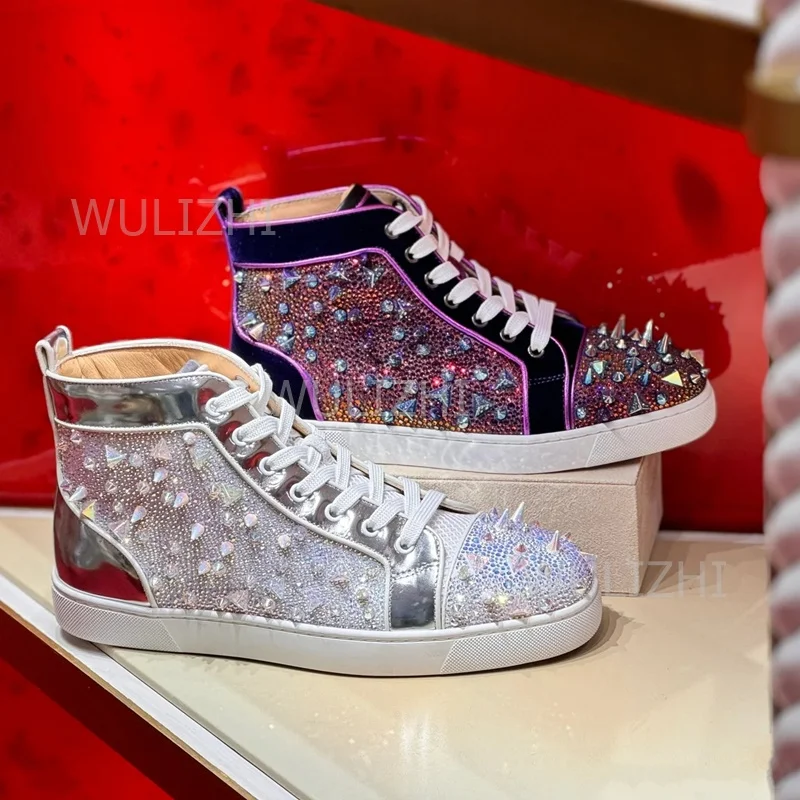 Running Gear Woman - Sepatu Sneakers Pria Kristal Ungu Tua
