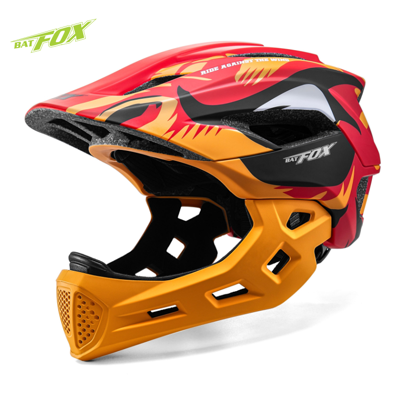 BATFOX Helm Sepeda Wajah Penuh - Running Gear For Kids ulasan dan harga