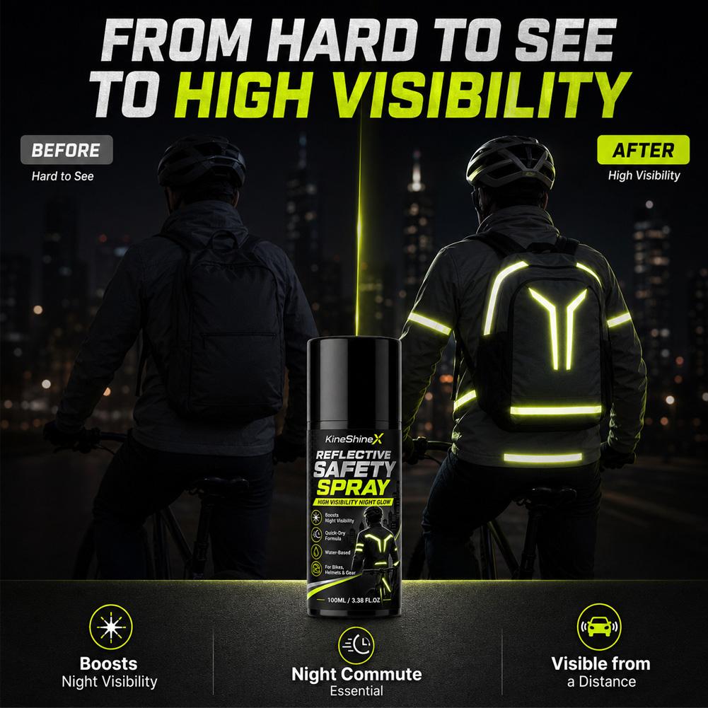Semprotan Reflektif Keselamata - Running Visibility Gear ulasan dan harga
